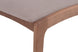 cadeira sala de jantar ária areia focando no tecido do assento