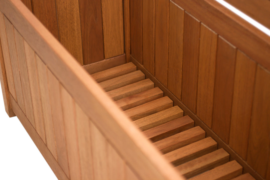 bau combine jatoba com detalhes internos da madeira