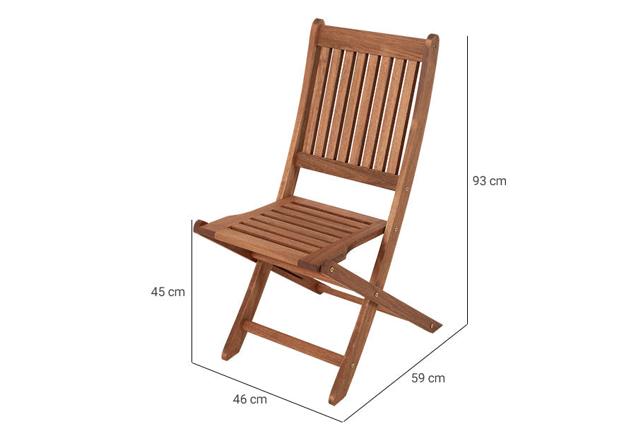 cadeira de varanda dobravel jatoba em fundo infinito com medidas imporatnates descritas na imagem