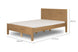 cama de madeira queen size dener mel com medidas descritas na imagem