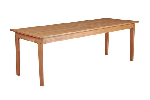 mesa 10 lugares para churrasqueira 220 cm bertioga jatoba vista na diagonal em fundo branco