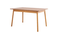 mesa de jantar baviera nozes em fundo infinito vista em perspectiva
