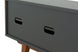 rack sala panteon grafite 210 cm detalhe passa cabo